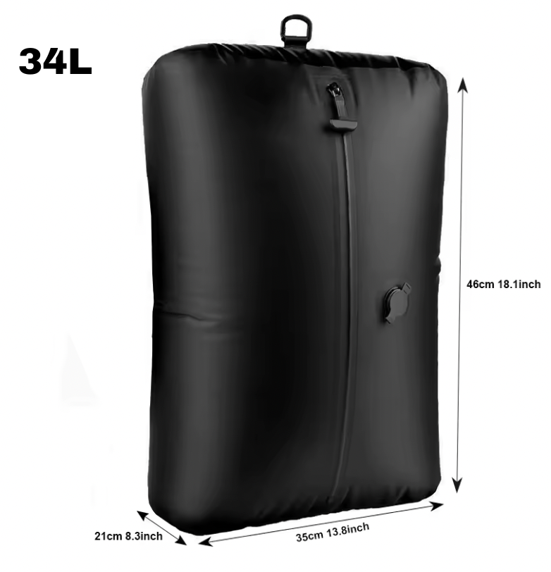 AirFold Max™ – Travel Compression Bag with Air Pump