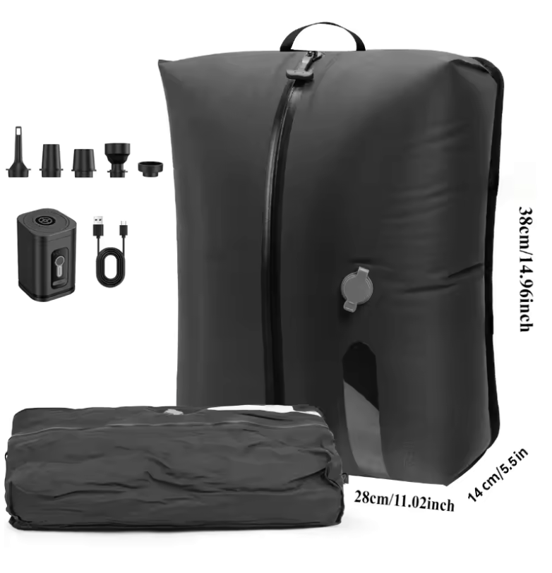 AirFold Max™ – Travel Compression Bag with Air Pump