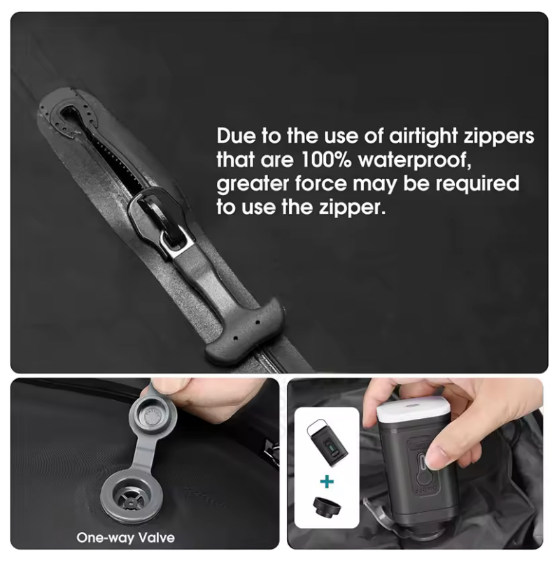 AirFold Max™ – Travel Compression Bag with Air Pump