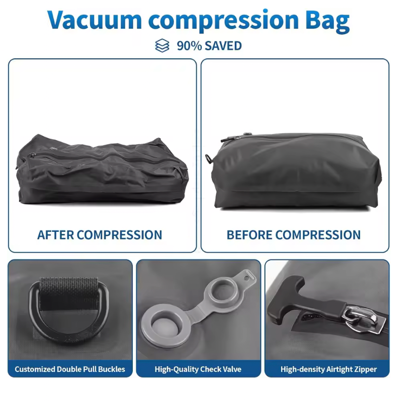 AirFold Max™ – Travel Compression Bag with Air Pump