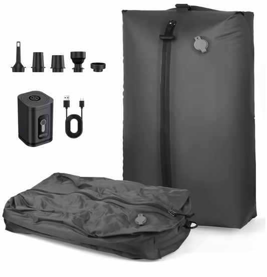 AirFold Max™ – Travel Compression Bag with Air Pump